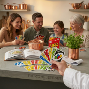 UNO Card Game – Classic 108-Card Deck for Family Game Night, Portable Travel Friendly Board Game for Kids & Adults, Social Party Game for 2-10 Players – Original Edition