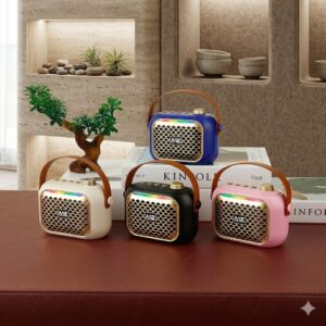 Portable 10W Bluetooth Speaker – Enhanced Bass & 5-Hour Playtime