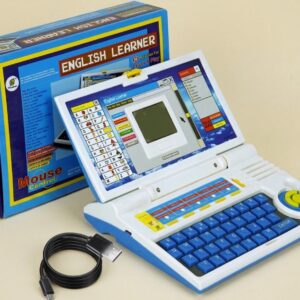 20-in-1 Kids Educational Laptop Toy – Interactive Learning Machine with Mouse & LCD Display