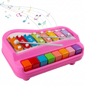 Product Listing: 2-in-1 Piano Xylophone Toy for Kids