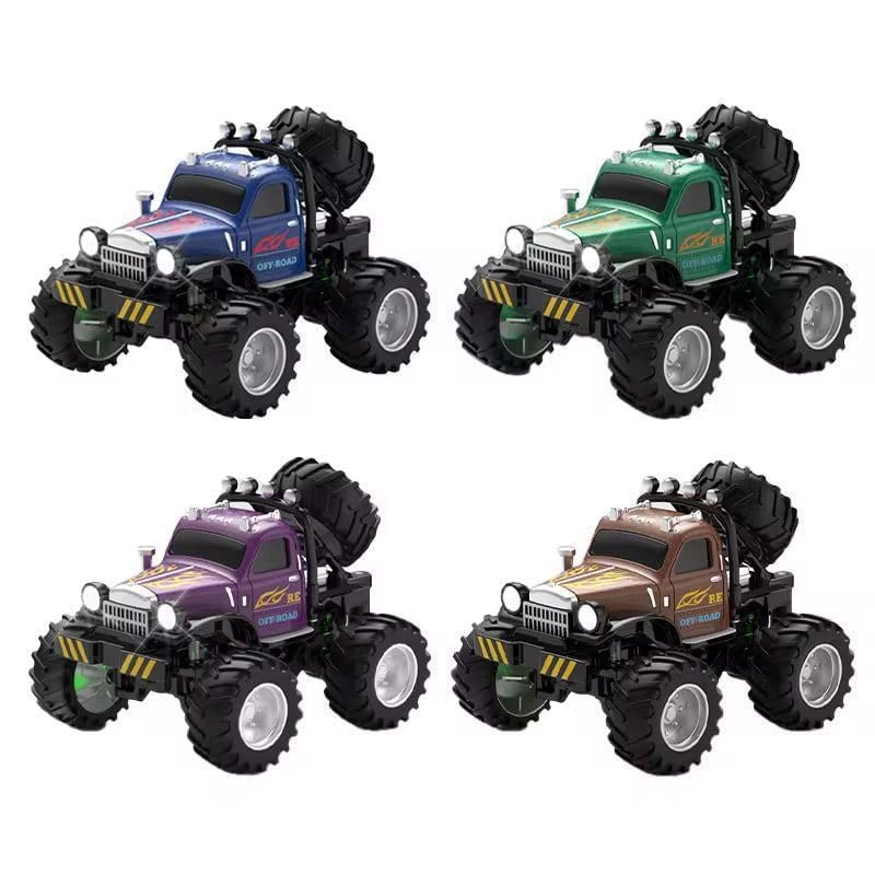 NEXTGEN Mini RC Monster Off-Road Car – 1:54 Scale Remote Control Truck | A71-407