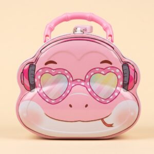Premium Metal Kids Piggy Bank with Lock & Key – Durable Coin & Cash Savings Vault