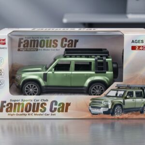 High-Quality 2.4G Remote Control Sports SUV – Realistic Metallic Green Off-Road RC Car