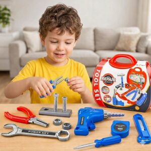 NEXTGEN Junior Mechanic Auto Repair Tool Set – 27-Piece STEM Play Kit