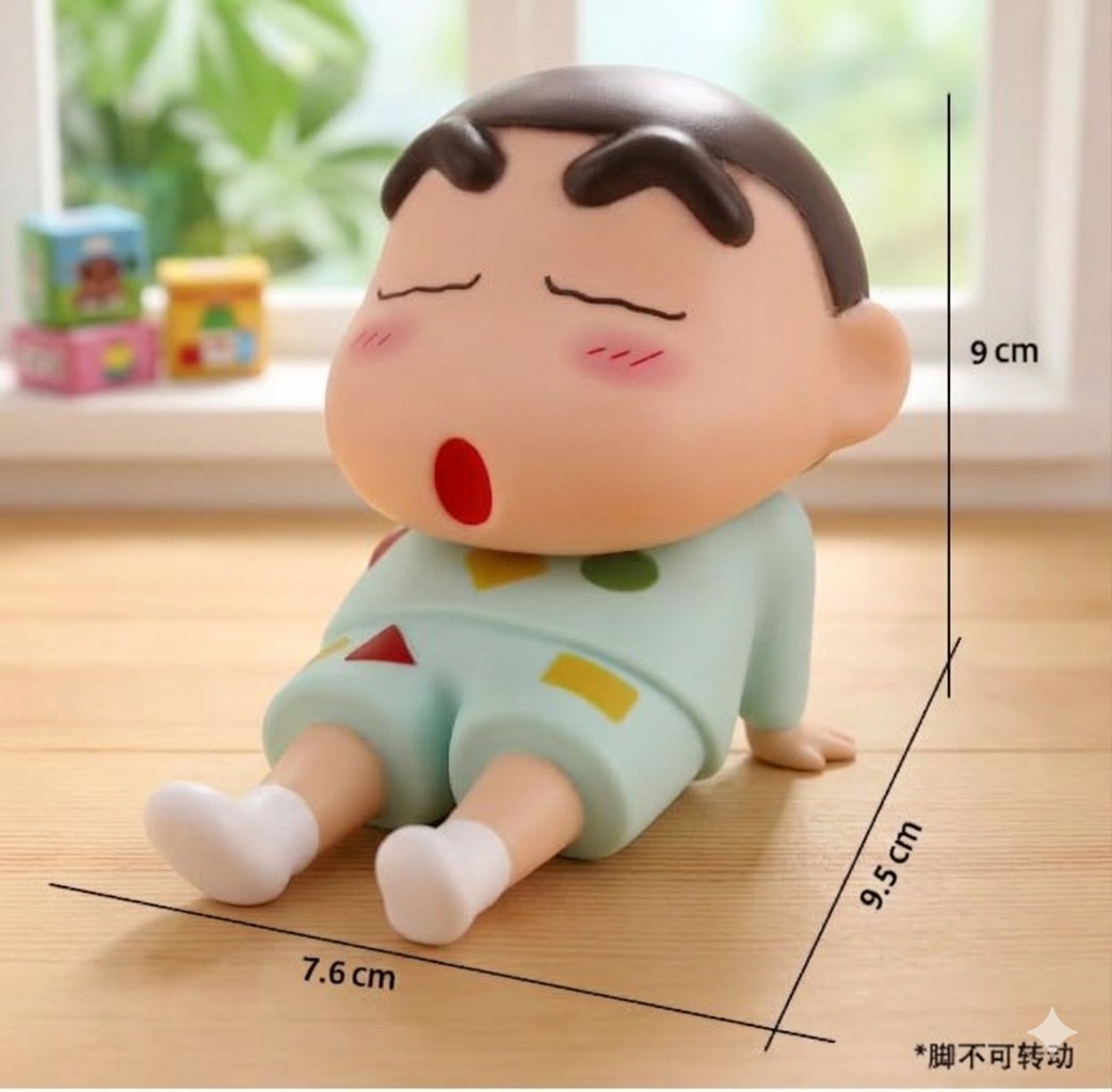 Universal Cartoon Character Car Dashboard Phone Holder - Non-Slip Decorative Mount - Image 3