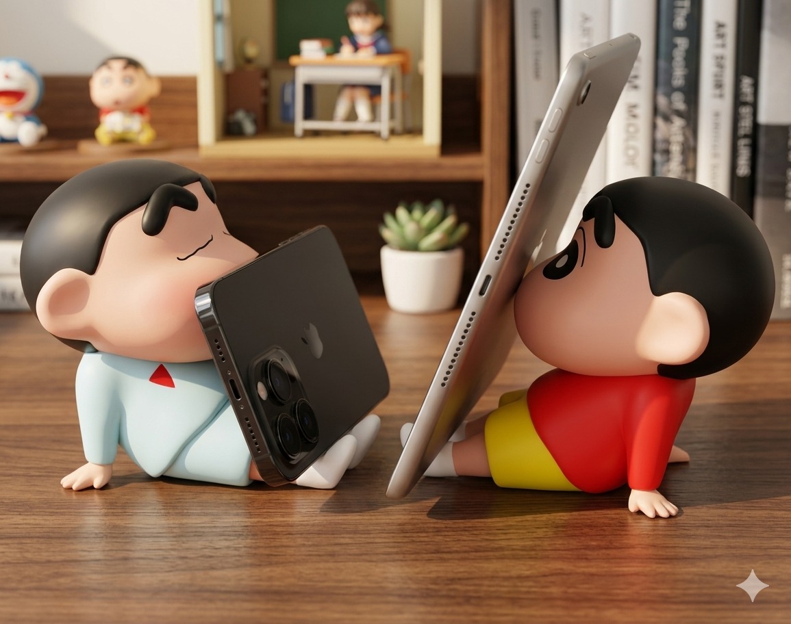 Universal Cartoon Character Car Dashboard Phone Holder - Non-Slip Decorative Mount - Image 4