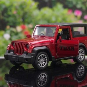 Premium Die-Cast Metal Thar Toy Car – Pull-Back Action with Openable Doors