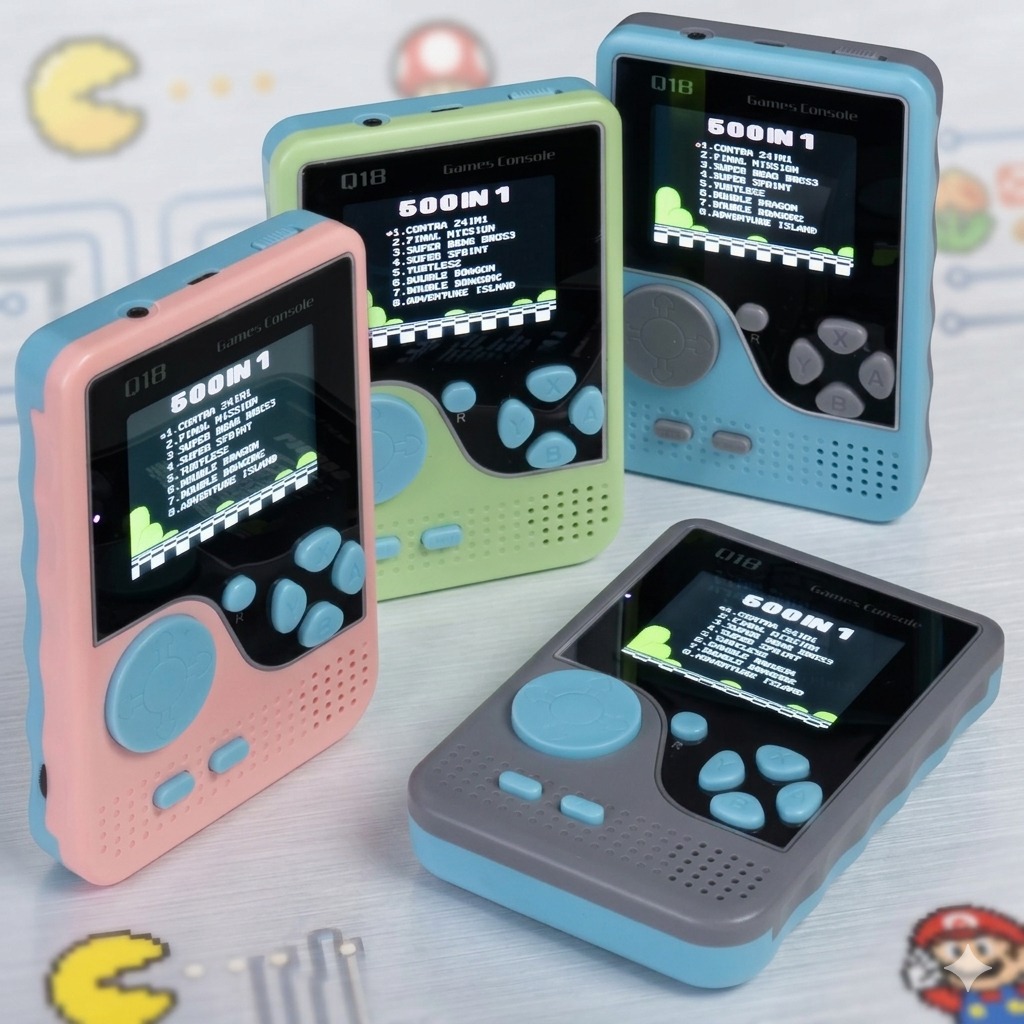 Retro Handheld Game Console | 500-in-1 Classic Portable Player - Image 4