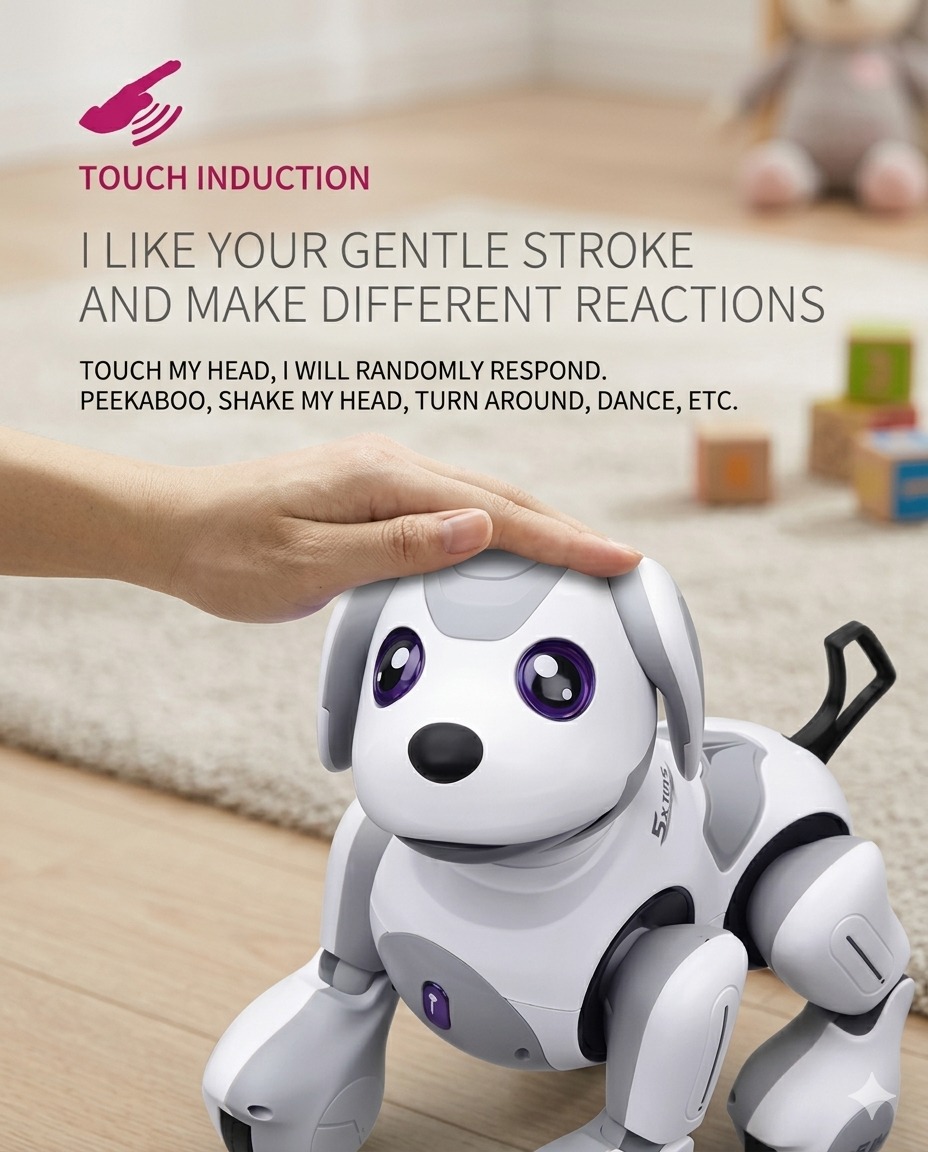 Intelligent Remote Control Robot Dog – Programmable Smart Toy for Kids | C10-510 - Image 3