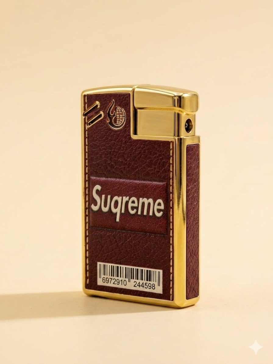Premium Refillable Metal Lighter – Luxury 3D Embossed Designer Finish | A40-177 - Image 4