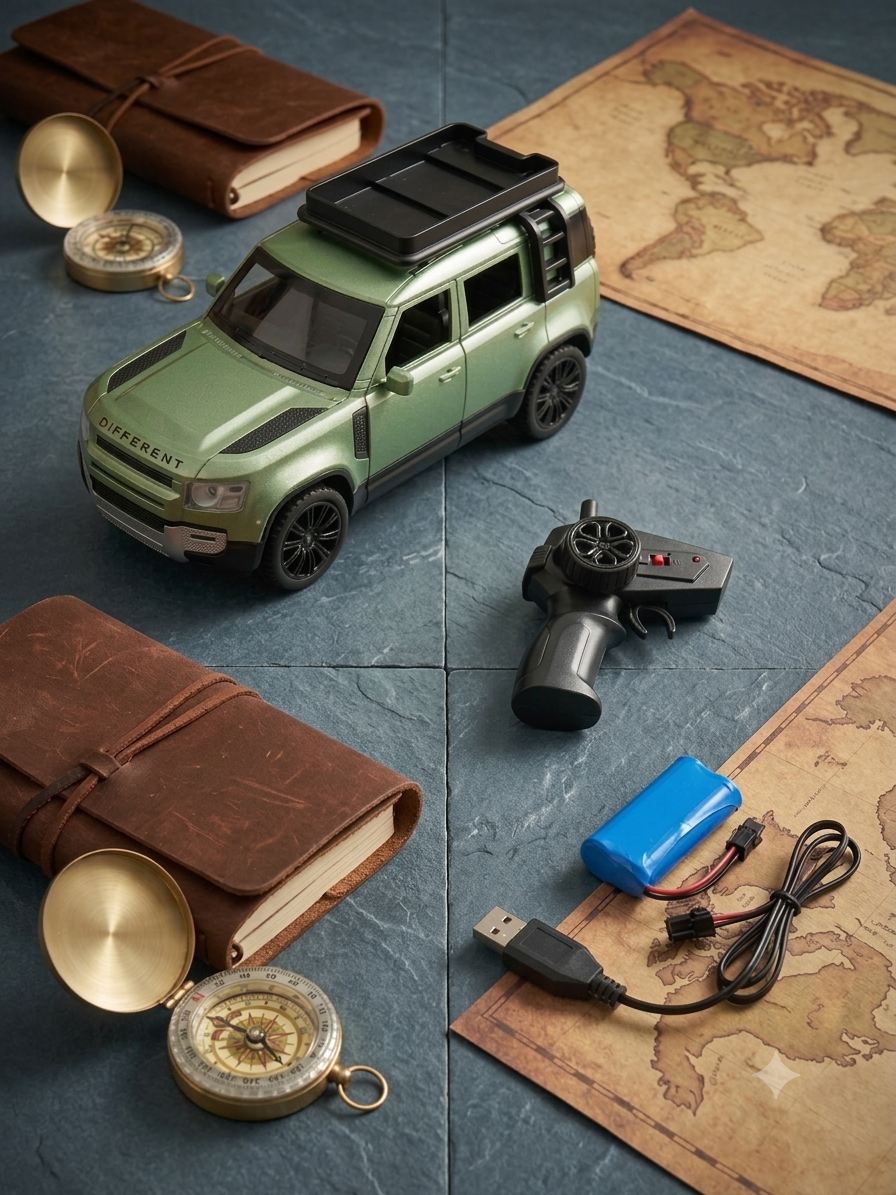 Adventure Defender RC Car + Spinner Watch (Free) | C-3 - Image 3