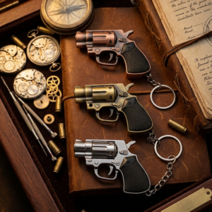 NEXTGEN Tactical Revolver Keychain Lighter – Miniature Gadget|A08-304