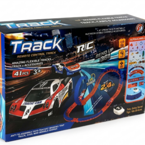 Track Remote Control Racing Set – 58 Pieces | C21-405