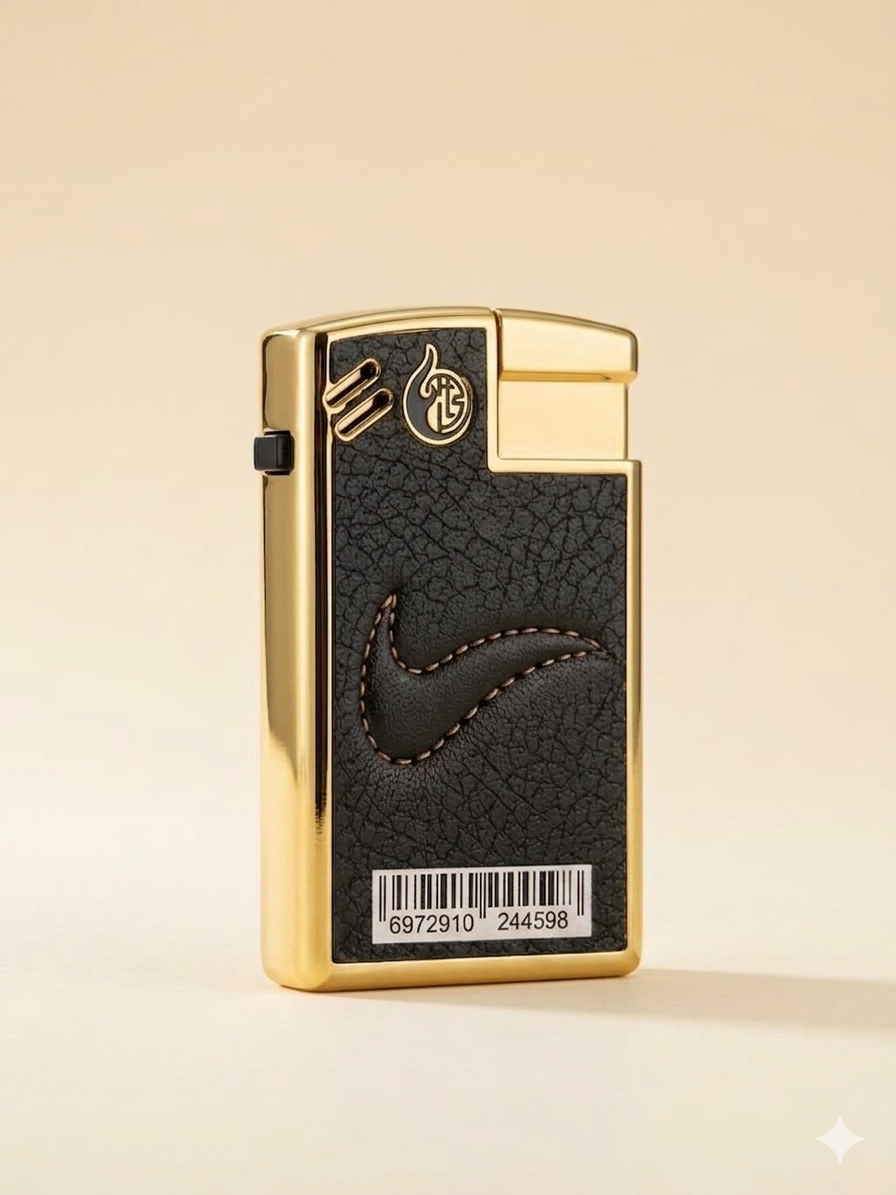 Premium Refillable Metal Lighter – Luxury 3D Embossed Designer Finish | A40-177 - Image 5