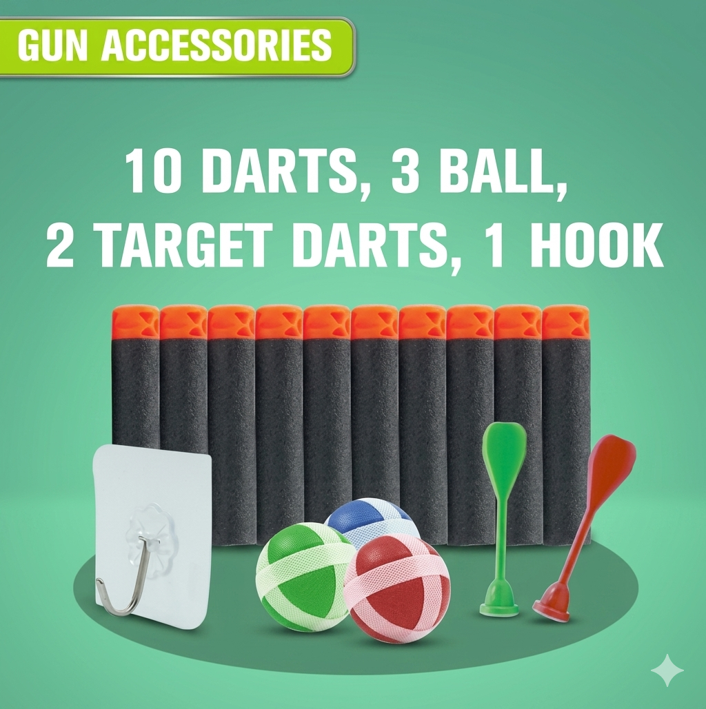 Thunder Strike 3-in-1 Multi-Game Toy Gun Set | A118-501 - Image 4