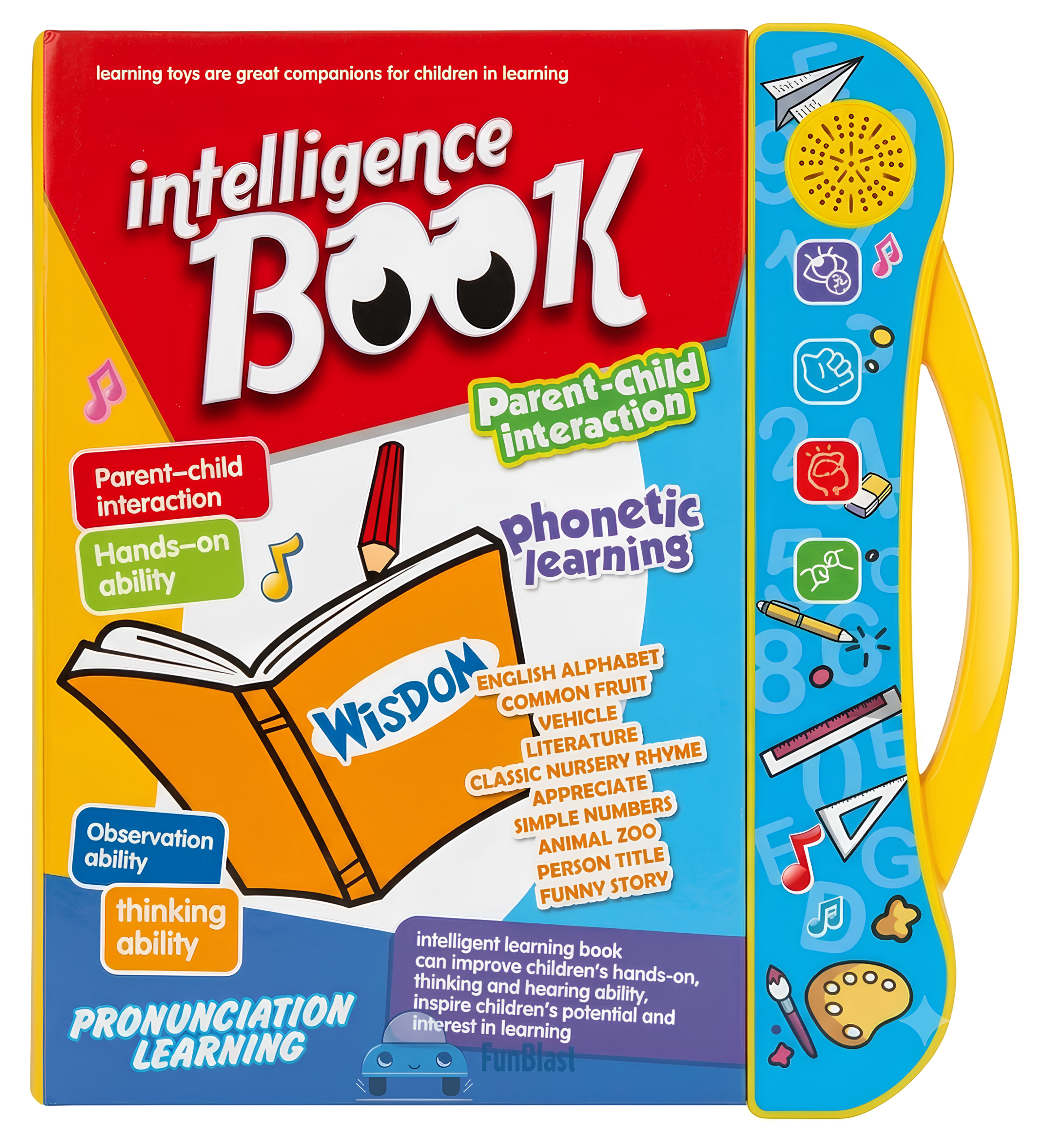 Kids' Educational Combo: Interactive Intelligence Learning Book and Panda LCD Writing Tablet | C-1 - Image 2