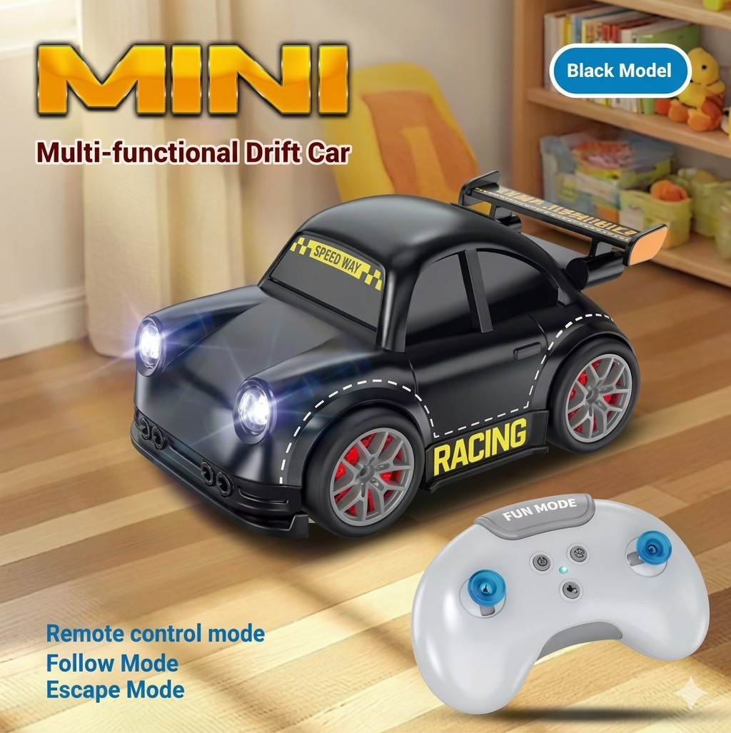 R/C Racing Car + Hello Kitty Projection Watch (Free) | Fun Gift Set for Kids | C-6 - Image 2