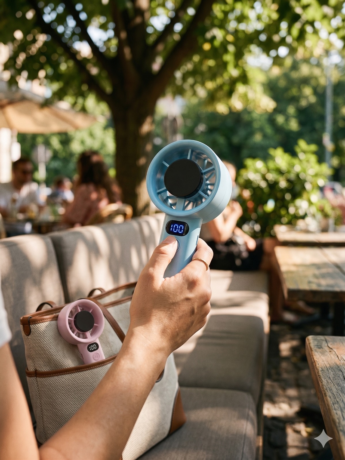 BOYA Wireless Lavalier Microphone + Portable Handheld Turbo Fan (Free) | Creator ; Travel Essentials Kit | C-8 - Image 7