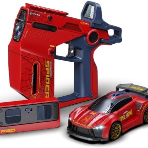 2-Player Infrared Battle RC Car Game Toy Set with Dual Remotes | C18-429