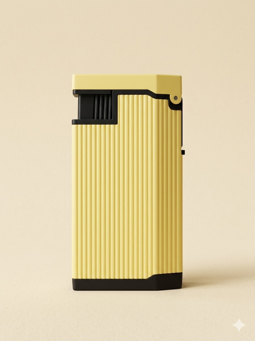 NEXTGEN Premium Matte Finish Pocket Lighter – Windproof Side-Press Refillable Gas Lighter | A34-171 - Image 4