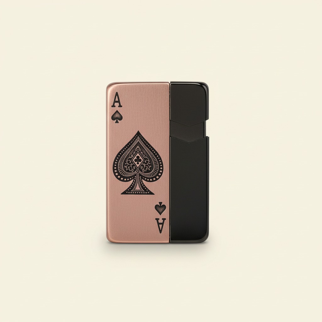 NEXTGEN Ace of Spades Premium Pocket Lighter – Ultra-Slim Metallic Windproof Lighter | LGT-154 - Image 4