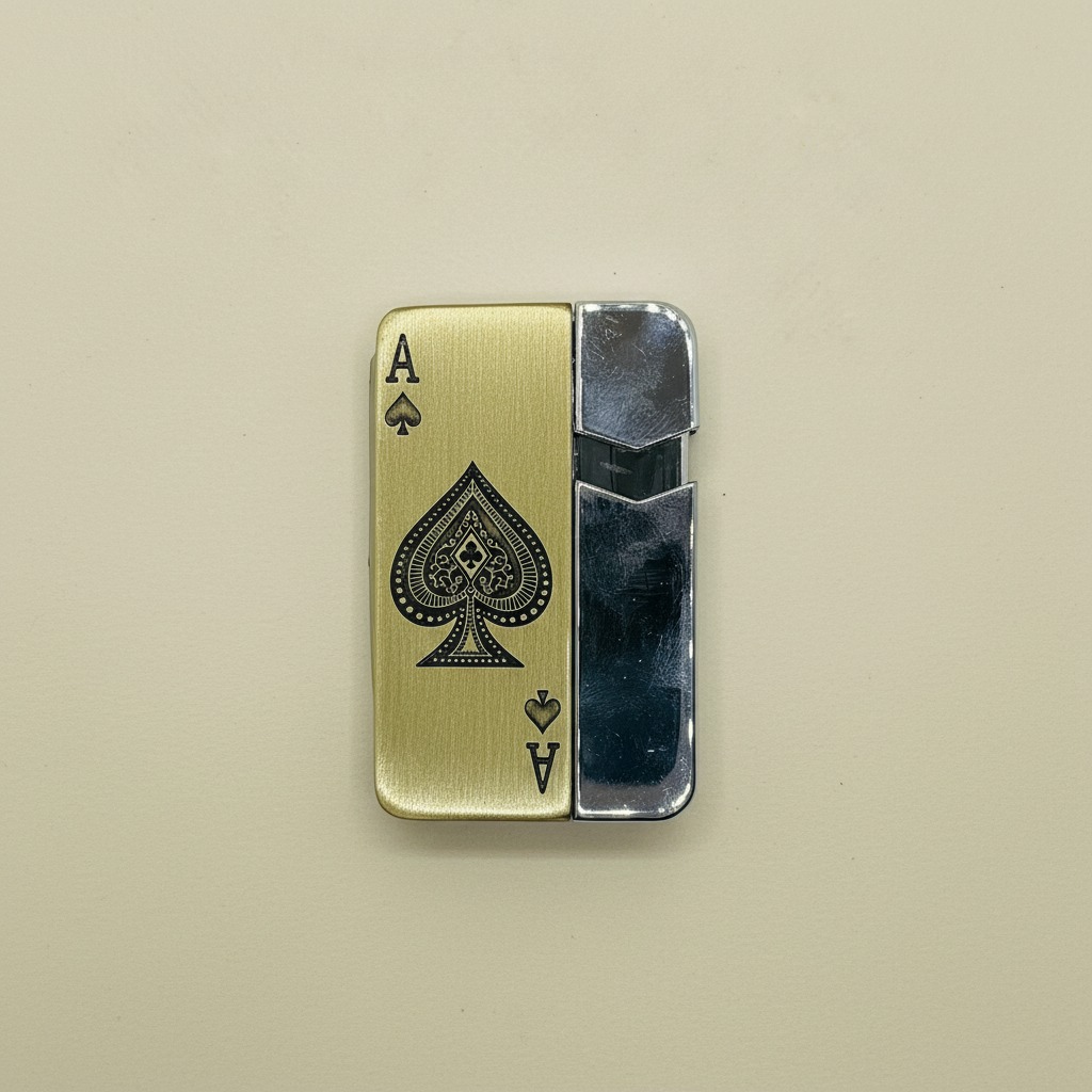 NEXTGEN Ace of Spades Premium Pocket Lighter – Ultra-Slim Metallic Windproof Lighter | LGT-154 - Image 5