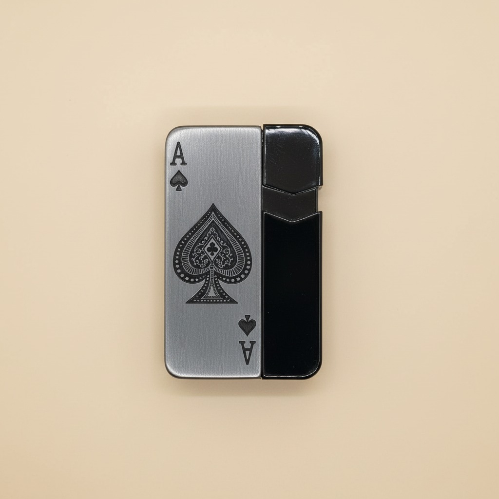 NEXTGEN Ace of Spades Premium Pocket Lighter – Ultra-Slim Metallic Windproof Lighter | LGT-154 - Image 6