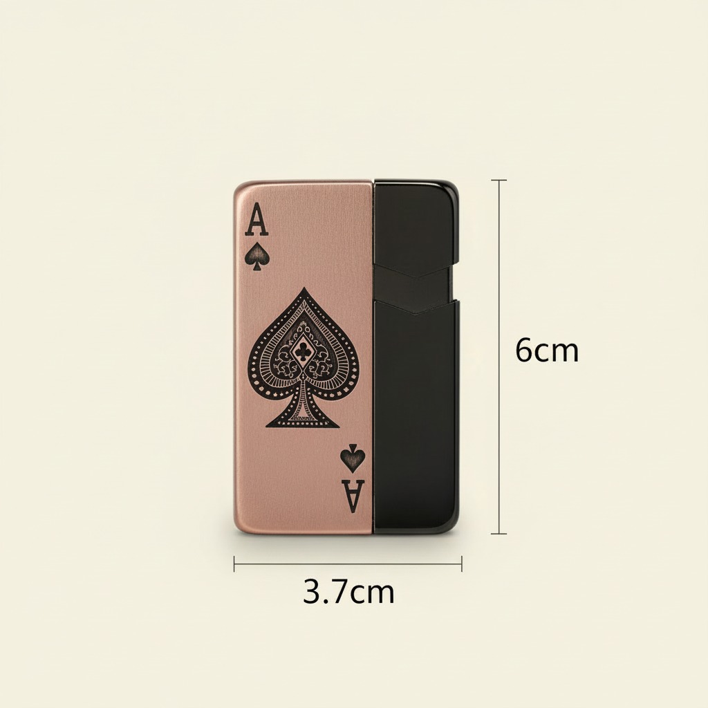 NEXTGEN Ace of Spades Premium Pocket Lighter – Ultra-Slim Metallic Windproof Lighter | LGT-154 - Image 12